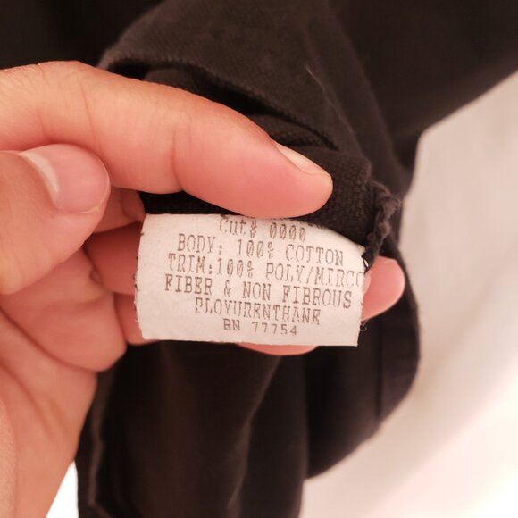 USA Army Paragon Military Black Button Down V Neck Pockets Demin Vest Medium - Picture 3 of 16